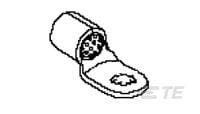 Copalum Uninsulated Ring Terminal, M6 Stud Size [51982]; 505-828