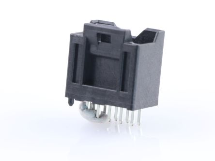 Molex 503091 Series Vertical Through Hole PCB Header, 14 Contact(s), 2 mm Pitch, 2 Row(s), Shrouded [503091-1421]; 505-850