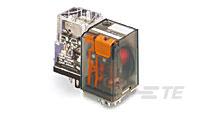 Panel Mount Power Relay, 24V dc Coil, 10A Switching Current, DPDT [5-1393104-7]; 505-872