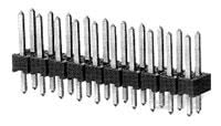 TE Connectivity AMPMODU Headers Series Vertical Board PCB Header, 6 Contact(s), 2.54 mm Pitch, 2 Row(s), Unshrouded [5-146261-3]; 505-897