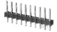 TE Connectivity AMPMODU Series Vertical Board PCB Header, 3 Contact(s), 2.54 mm Pitch, 1 Row(s), Unshrouded [5-146280-3]; 505-900