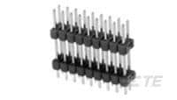 TE Connectivity AMPMODU Series Vertical Board PCB Header, 12 Contact(s), 2.54 mm Pitch, 2 Row(s), Unshrouded [5-146509-6]; 505-904