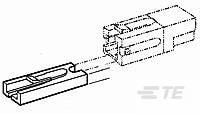 Surface Mounting Adapter for use with AMP [53885-1]; 505-938