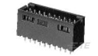 TE Connectivity AMPMODU Headers Series Vertical Board PCB Header, 22 Contact(s), 2.54 mm Pitch, 2 Row(s), Shrouded [5-103168-9]; 505-958