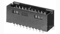 TE Connectivity AMPMODU Series Vertical Board PCB Header, 12 Contact(s), 2.54 mm Pitch, 2 Row(s), Shrouded [5-103169-4]; 505-960