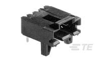 TE Connectivity MTE Series Right Angle Board PCB Header, 3 Contact(s), 2.54 mm Pitch, 1 Row(s), Shrouded [5-103904-2]; 505-969
