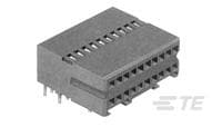 TE Connectivity AMPMODU System 50 Series Right Angle Board PCB Header, 30 Contact(s), 1.27 mm Pitch, 2 Row(s), [5-103911-7]; 505-972