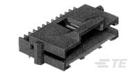 TE Connectivity AMPMODU Series Right Angle Board PCB Header, 6 Contact(s), 1.27 mm Pitch, 1 Row(s), Shrouded [5-104074-8]; 505-977