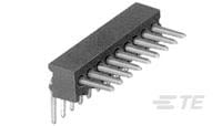 TE Connectivity AMPMODU System 50 Series Right Angle Board PCB Header, 15 Contact(s), 1.27 mm Pitch, 1 Row(s), [5-104186-9]; 505-981