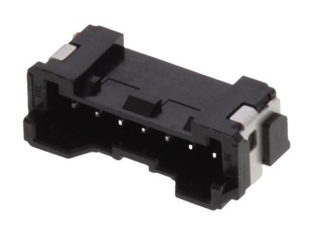 Molex 505578 Series Vertical Surface PCB Header, 7 Contact(s), 2 mm Pitch, 1 Row(s), Shrouded [505578-0771]; 506-015