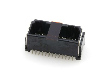 Molex 505433 Series Vertical Surface PCB Header, 26 Contact(s), 1.25 mm Pitch, 2 Row(s), Shrouded [505433-2681]; 506-063