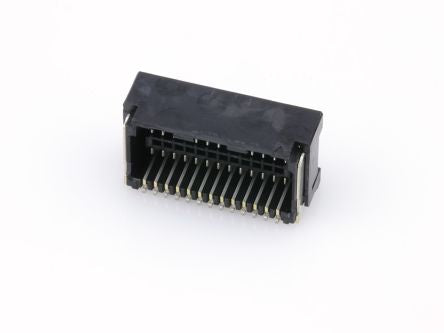 Molex 505448 Series Right Angle Surface PCB Header, 26 Contact(s), 1.25 mm Pitch, 2 Row(s), Shrouded [505448-2671]; 506-064