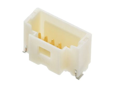 Molex 504449 Series Vertical Surface PCB Header, 15 Contact(s), 1 mm Pitch, 1 Row(s), Shrouded [504449-1507]; 506-074