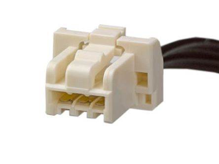 TE Connectivity 3 Way Female CLIK-Mate to 3 Way Female CLIK-Mate Wire to Board Cable Assembly, 100mm [15135-0301]; 507-443