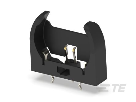 TE Connectivity CR2032 Battery Holder, Plug in Contact [1-1775485-1]; 508-329