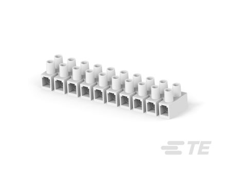 TE Connectivity Barrier Strip, 10 Contact, 14.5mm Pitch, 1 Row, 65A, 600 V [1-1776313-0]; 508-332