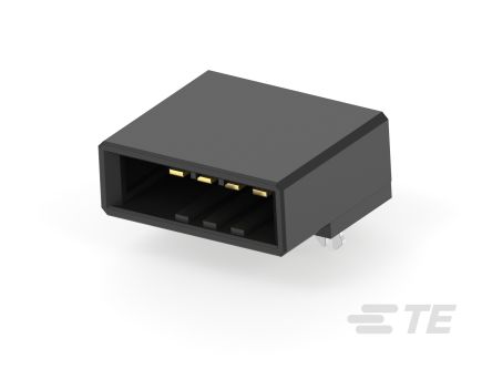 TE Connectivity Dynamic 3000 Series Horizontal Board PCB Header, 4 Contact(s), 3.81 mm Pitch, 1 Row(s), Shrouded [1-178294-3]; 508-334