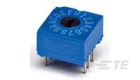 TE Connectivity 16 Way Through Hole Rotary Switch, Flush Slide Actuator [1-1825007-6]; 508-339