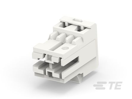 TE Connectivity RAST Series Right Angle Receptacle Edge Connector, Board Mount, 2-Contacts, 5mm Pitch, 1-Row, IDC [1-1703073-1]; 508-376