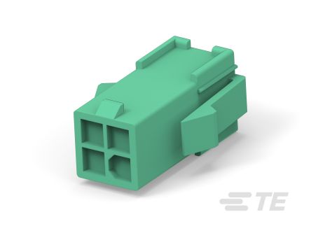 TE Connectivity Cap, 4 Way, 4CIR [1-172159-5]; 508-381
