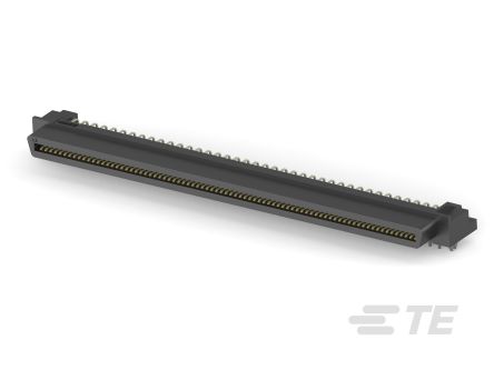 TE Connectivity Champ Series Right Angle Board PCB Header, 160 Contact(s), 1.27 mm Pitch, Shrouded [1-1734037-6]; 508-384