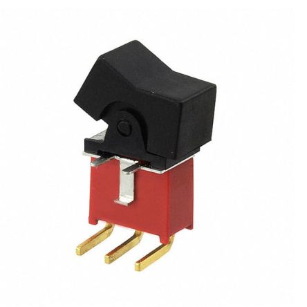 TE Connectivity, On-Off-(On) Rocker Switch Panel Mount [1-1571988-3]; 508-417