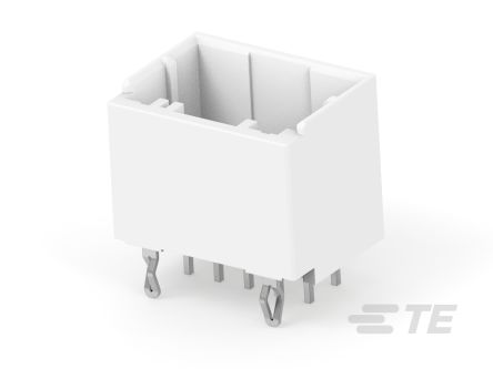 TE Connectivity Dynamic 1000 Series Vertical Board PCB Header, 10 Contact(s), 2.5 mm Pitch, 2 Row(s), Shrouded [1-1939261-5]; 508-451