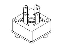 TE Connectivity 121012 3P, Male DIN 43650 Solenoid Connector, 250 V Voltage [1210120107]; 508-489