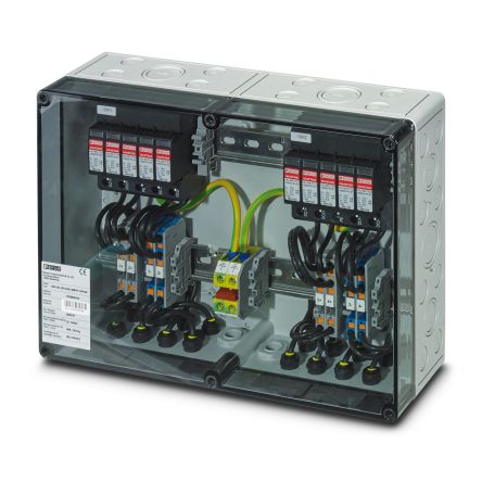 Phoenix Contact Surge Protector, 40A, 1100V dc, Wall Mount Mount [1029990]; 509-658