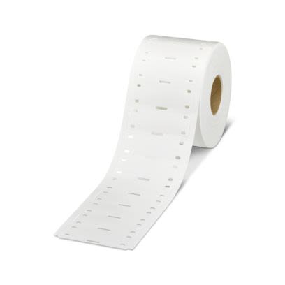 Phoenix Contact WMTB HF Cable Tie Cable Marker, White, Pre-printed "Unlabeled", for Conductors And Cables, 0830411 [0830411]; 509-703