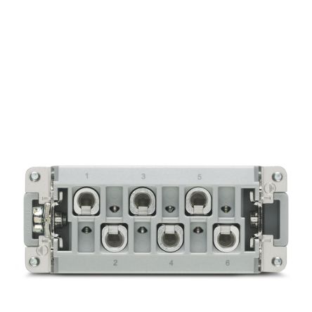 Phoenix Contact Contact Insert, 41A, PIN, HC-HS06 Series, 8 Contacts [1406534]; 509-732