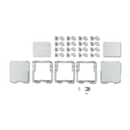 Phoenix Contact ME Series DIN Rail Housing Set for Use with For Mounting On A DIN Rail, 12A [1342925]; 509-760