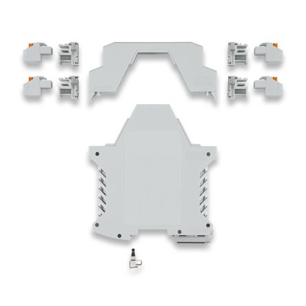Phoenix Contact ME Series DIN Rail Housing Set for Use with For Mounting On A DIN Rail, 12A [1343036]; 509-764