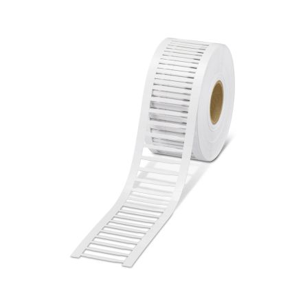 Phoenix Contact WMTS Insert Cable Marker, White, 0.6 → 45mm Cable, for , for THERMOMARK, 1352326 [1352326]; 509-771