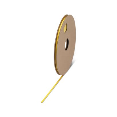 Phoenix Contact Heat Shrink Tubing, Yellow 1.5mm Sleeve Dia. x 30m Length, 1221 Series [1221570]; 509-786