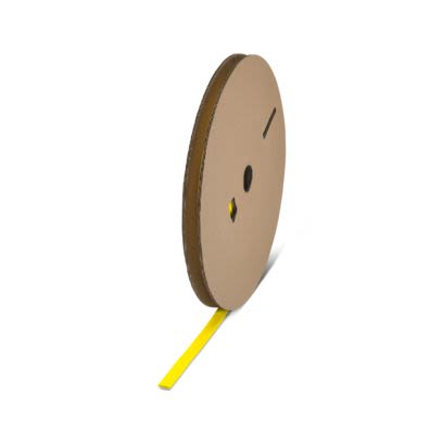 Phoenix Contact Heat Shrink Sleeving, Yellow 3.2 → 9.5mm Sleeve Dia. x 80m Length 3:1 Ratio, E-WMS Series [1221594]; 509-792