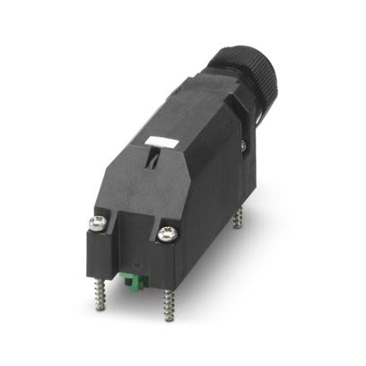 Phoenix Contact SACB Heavy Duty Power Connector Hood, 3 Contacts, M8 Thread [1197654]; 509-827