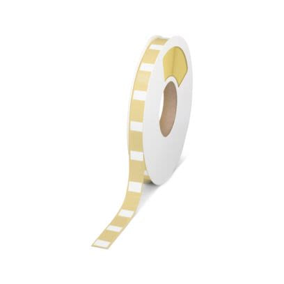 Phoenix Contact E-WML Adhesive Cable Label, White, Pre-printed "Unlabeled", 4 → 8.1mm Cable, for Cylindrical [1199674]; 509-830