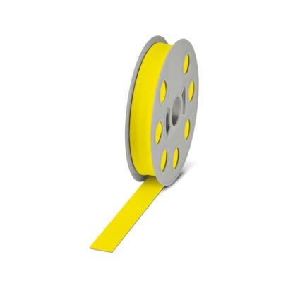 Phoenix Contact WMS Slide On Cable Marker, Yellow, Pre-printed "Unlabeled", 6.4 → 19.1mm Cable, for Control [0800306]; 509-846