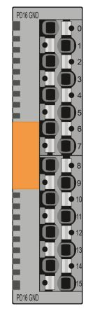 Phoenix Contact Distribution Block, 16 Way, 0.25 → 1.5mm², 24 V dc, Grey [1337224]; 509-883