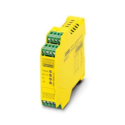 Phoenix Contact 1449142 Safety Relay 24V dc, Dual-Channel 10 Safety Contacts [1449142]; 512-399