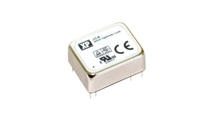 XP Power JCA DC-DC Converter, 12V dc/ 500mA Output, 36 → 75 V dc Input, 1W, Through Hole, +100°C Max Temp -40°C [JCA0648S12]; 516-958