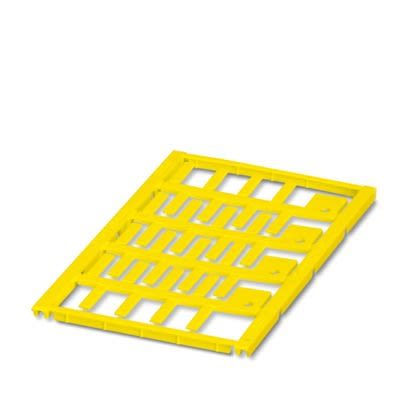 Phoenix Contact UC-WMT Insert Cable Marker, Yellow, Pre-printed "Unlabeled", 0.6 → 46mm Cable, for Conductor And [0819408]; 517-278