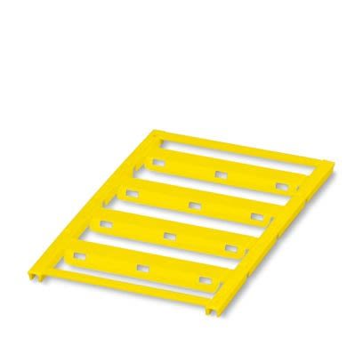 Phoenix Contact UC-WMTBA Cable Binder Cable Marker, Yellow, Pre-printed "Unlabeled", 6 → 136mm Cable, for [0820471]; 517-279