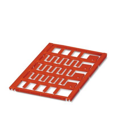Phoenix Contact UC-WMT Insert Cable Marker, Red, Pre-printed "Unlabeled", 0.6 → 46mm Cable, for Conductor And [0821043]; 517-282
