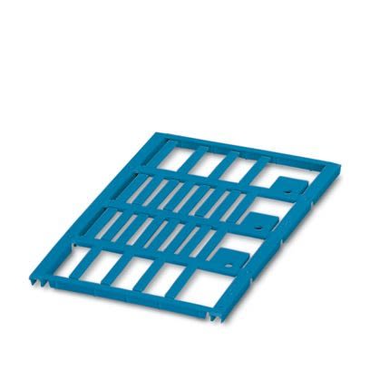 Phoenix Contact UC-WMT Insert Cable Marker, Blue, Pre-printed "Unlabeled", 1.5 → 35mm Cable, for Conductors, [0821111]; 517-284
