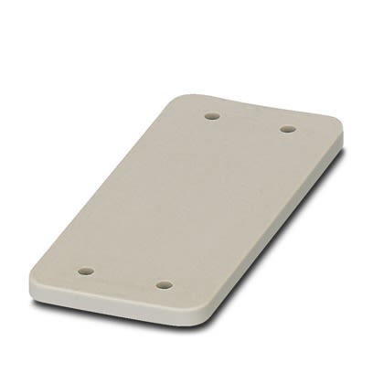 Phoenix Contact HC-B Series PA Cover Plate for Use with Wall Cutouts, 40 x 3.5 x 87mm [1660342]; 517-311