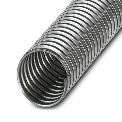 Phoenix Contact 10m Silver Cable Cover in Stainless Steel, 40mm Inside dia. [3240690]; 517-320