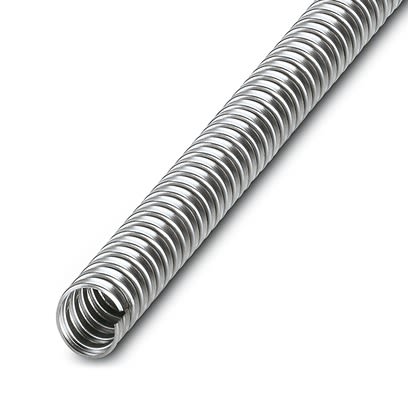 Phoenix Contact 10m Silver Cable Cover in Stainless Steel, 14mm Inside dia. [3240863]; 517-327