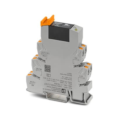 Phoenix Contact 1176 Series Solid State Interface Relay, 250 V ac Control, 25 mA Load, DIN Rail Mount [1176854]; 517-399